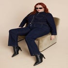 Zip Front Denim Jacket image number null