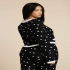 Cropped Intarsia Knit Jacket image number null