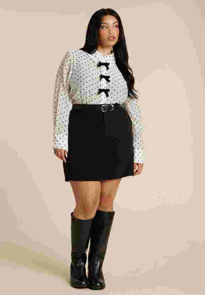 Button Up Top With Bows image number 2
