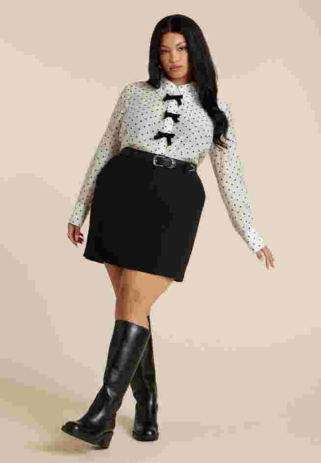 Button Up Top With Bows image number 3