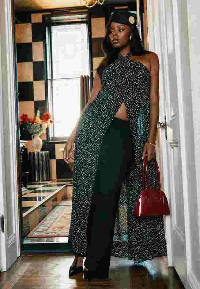 Twist Halter Duster image number 0