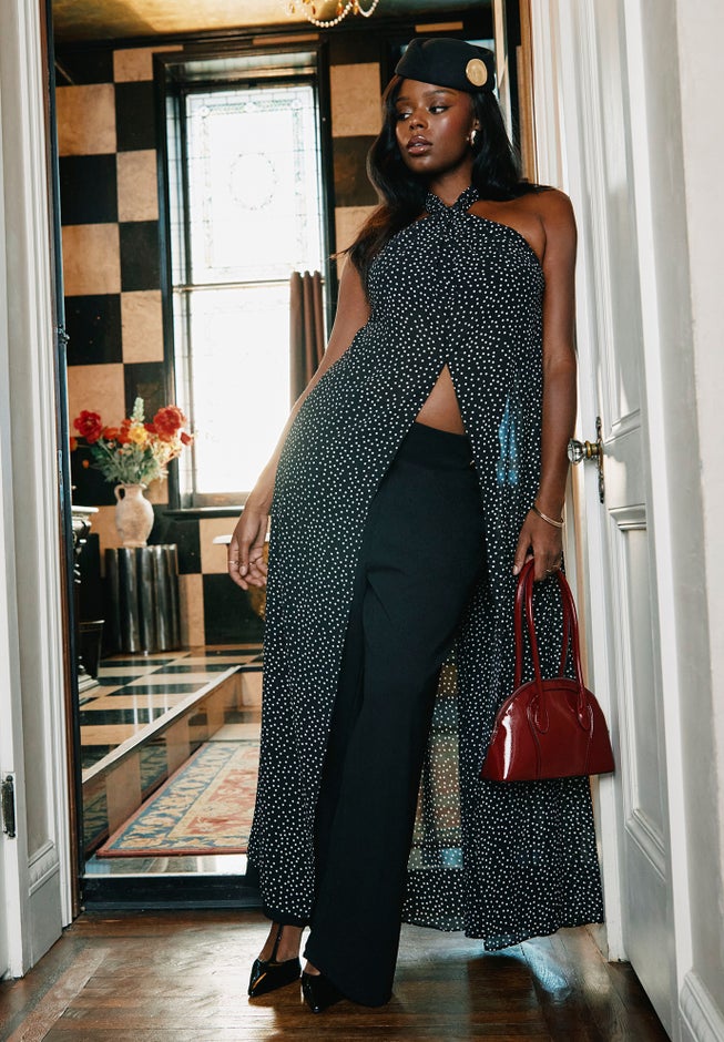 Twist Halter Duster image number 0