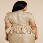 Square Neck Button Up Crop Top image number null