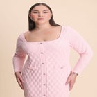 Sweater Dress With Buttons image number null