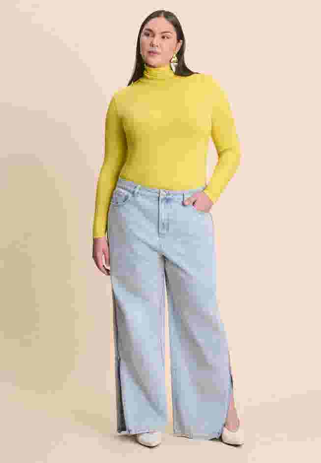 Side Zip Loose Jean image number 0