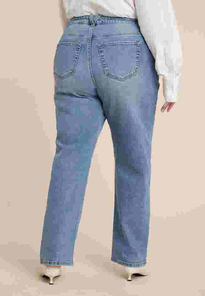 Diamond Sparkle Straight Leg Jean image number 1