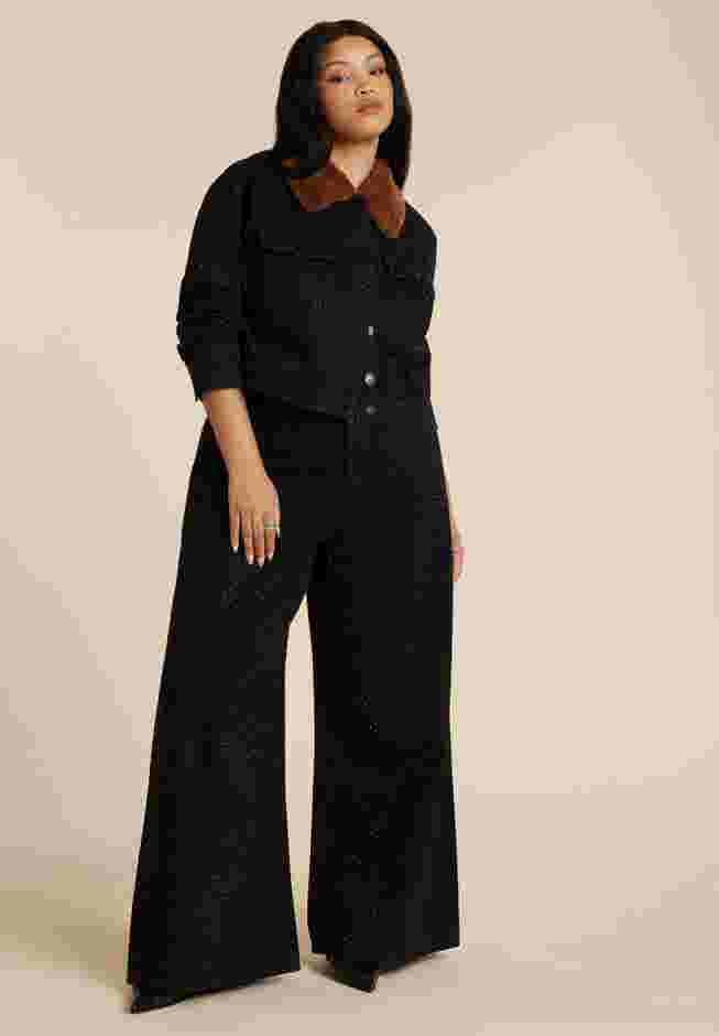 Embellished Rhinestone Jeans image number 2