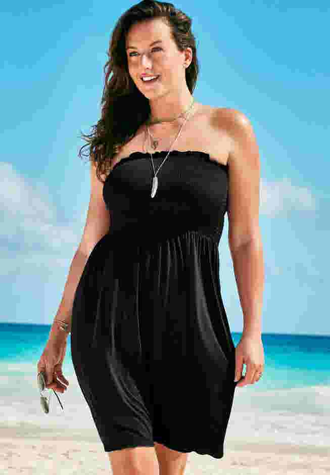 Jenna Bandeau Cover Up Dress image number 0