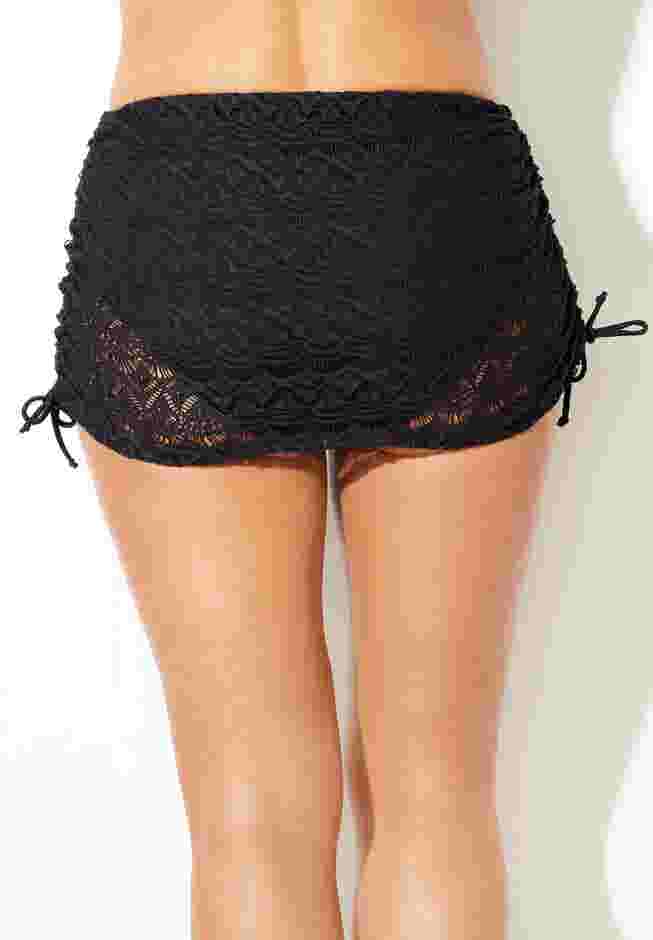 Crochet Adjustable Swim Skirt image number 1