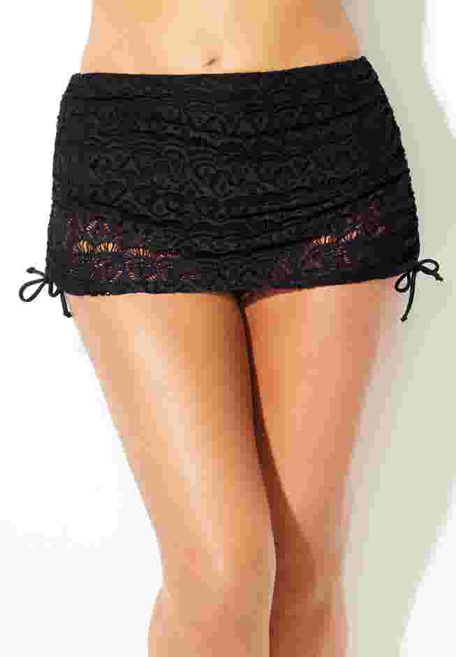 Crochet Adjustable Swim Skirt image number 0