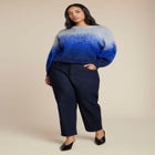 Fuzzy Ombre Sweater image number null