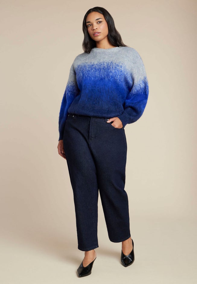 Fuzzy Ombre Sweater image number 2