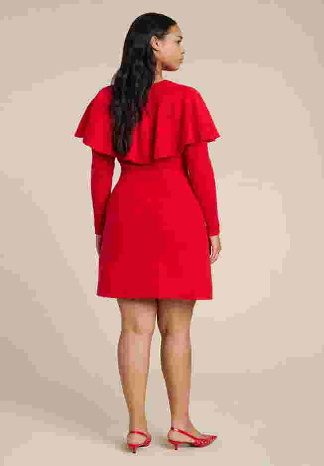 Sweater Cape Mini Dress image number 2