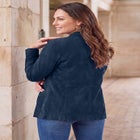 Suede Blazer image number null