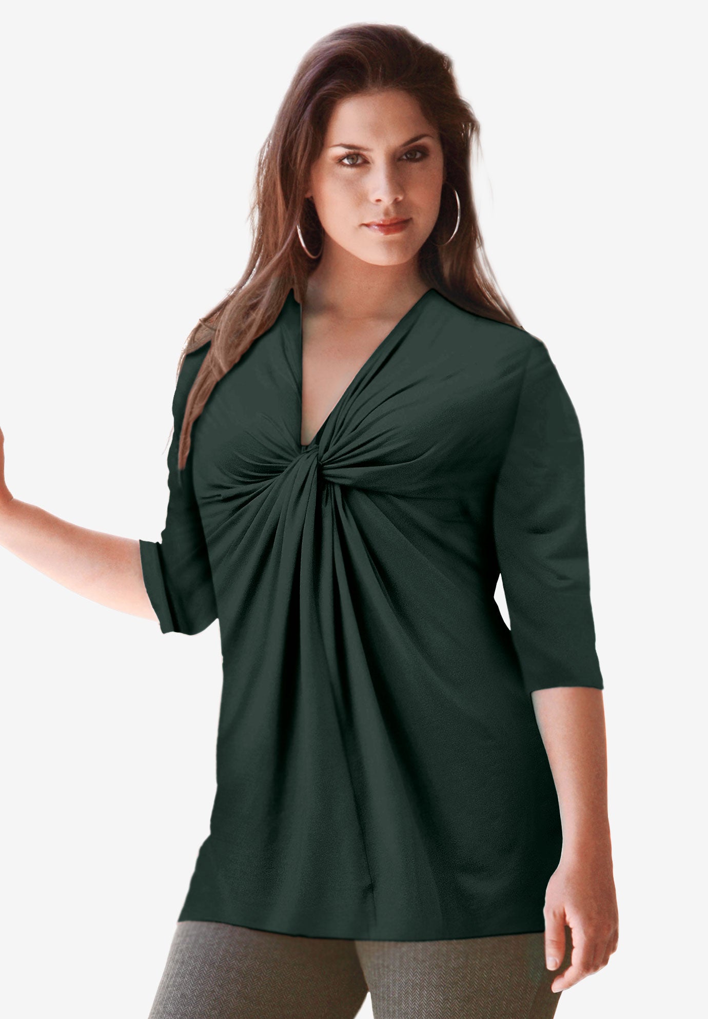 Twisted Knot-Front Tunic image number 0