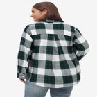 Plaid Flannel Shirt image number null