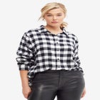 Plaid Flannel Shirt image number null