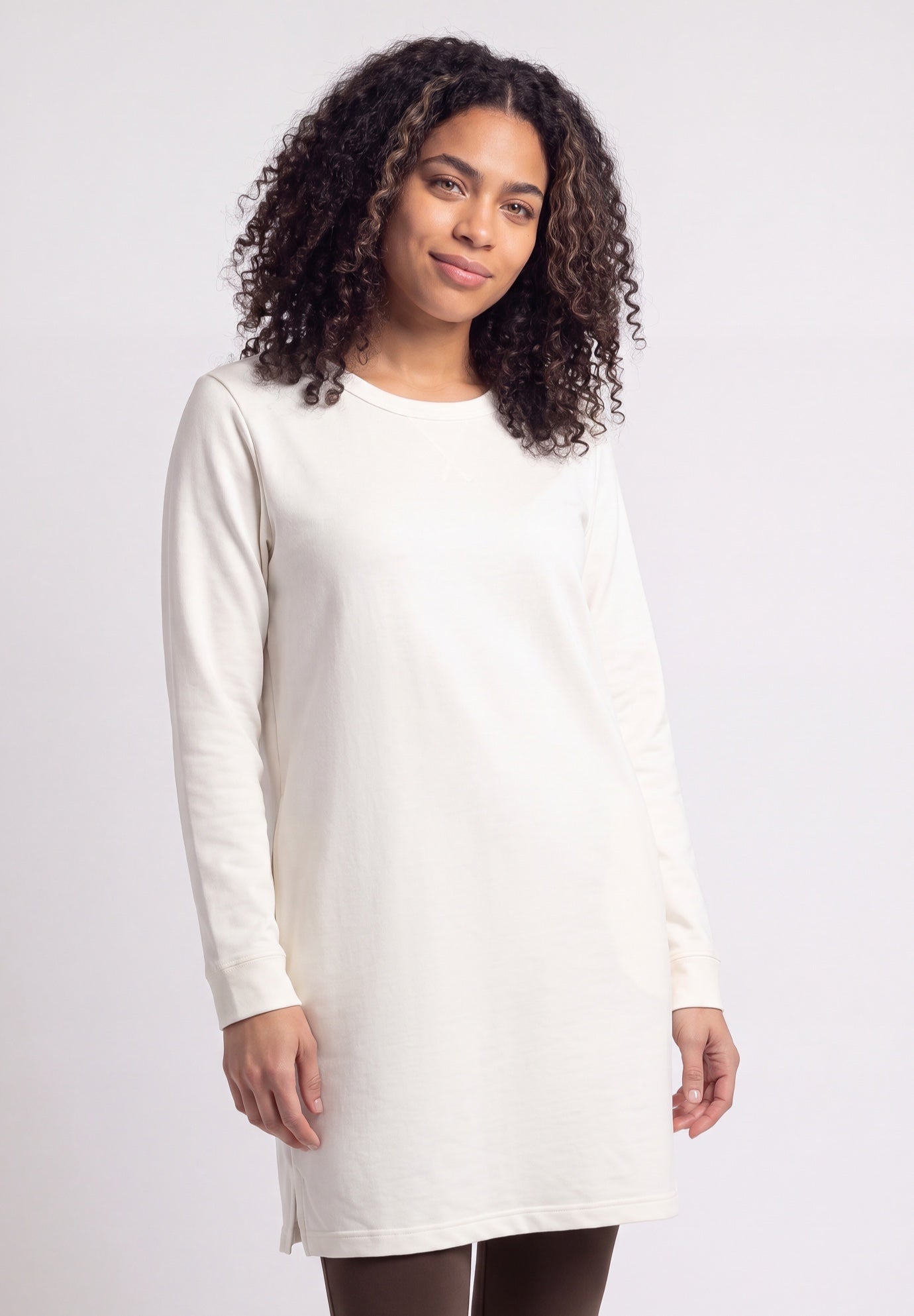 French Terry Tunic Dress image number 0