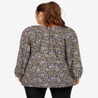 Tie Neck Peasant Tunic image number null