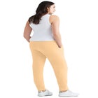 French Terry Drawstring Elastic Waistband Jogger image number null