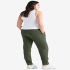 Ellos Studio French Terry Drawstring Elastic Waistband Jogger image number null