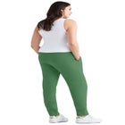 French Terry Drawstring Elastic Waistband Jogger image number null