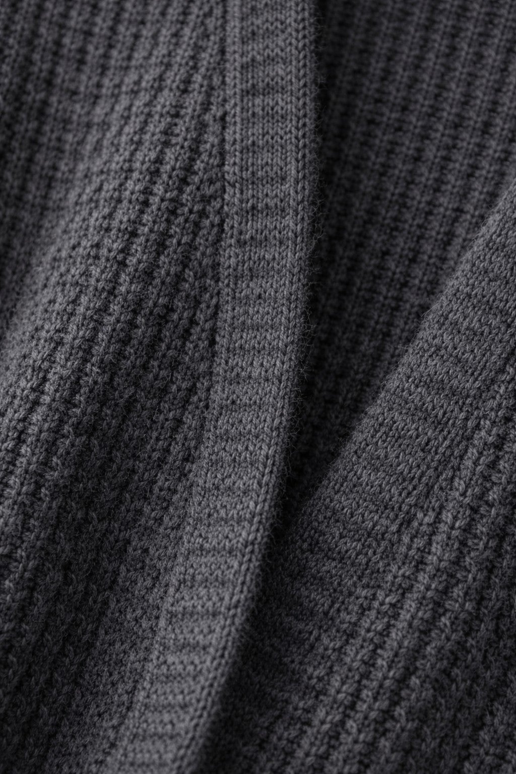 Open Front Long Ribbed Sleeve Waffle Cardigan image number 2