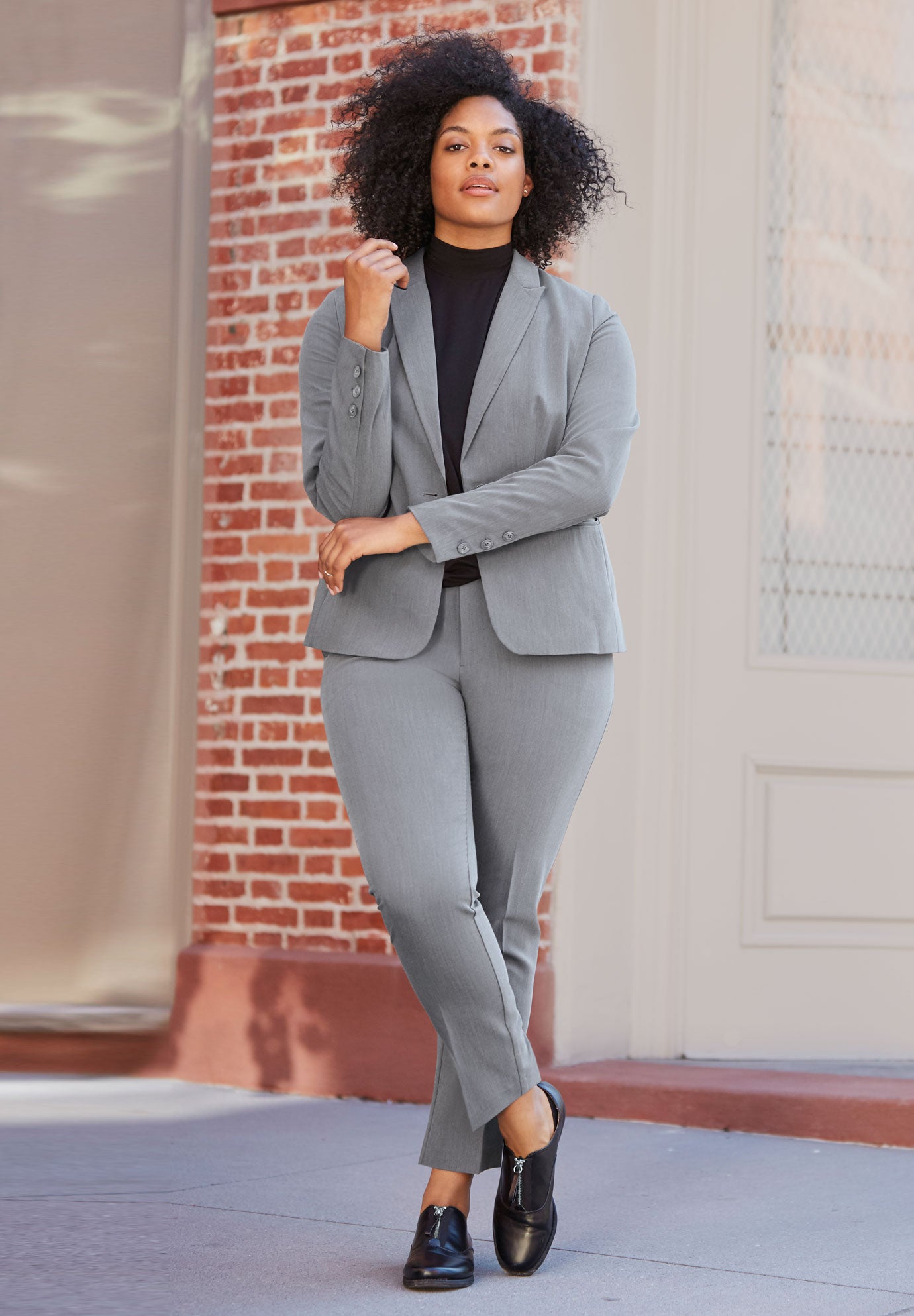 Mock Neck Tee image number 3