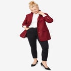 Long Wool Blend Blazer image number null