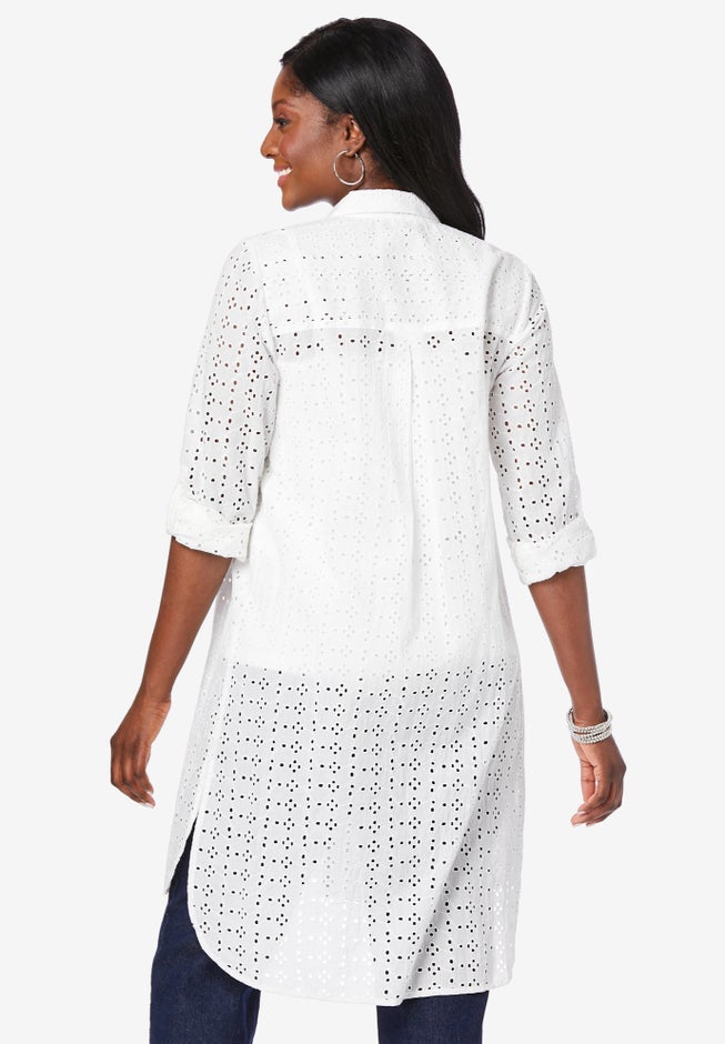 Eyelet Mega Tunic image number 1