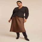 Structured Lurex Cardigan image number null