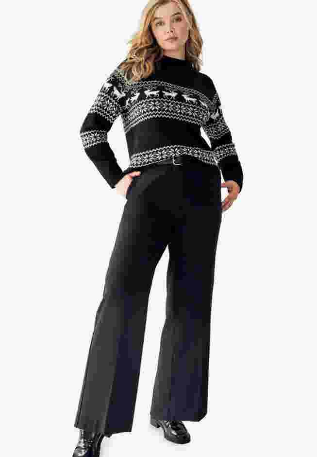 Woven Wide Leg Pants image number 2