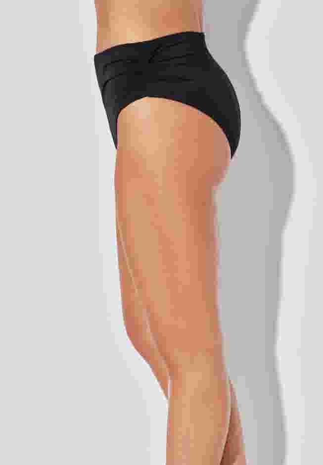 Side Shirred High Waist Swim Brief image number 3