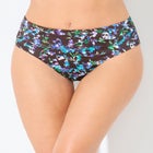 Side Shirred High Waist Swim Brief image number null