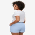 Ellos Studio French Terry Elastic Waist Drawstring Shorts image number 1