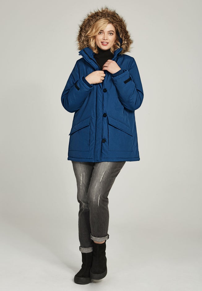 Faux Fur Trim Parka image number 2