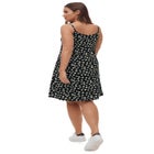 Stretch Jersey Knit A-Line Scoop Neck Tank Dress image number 1