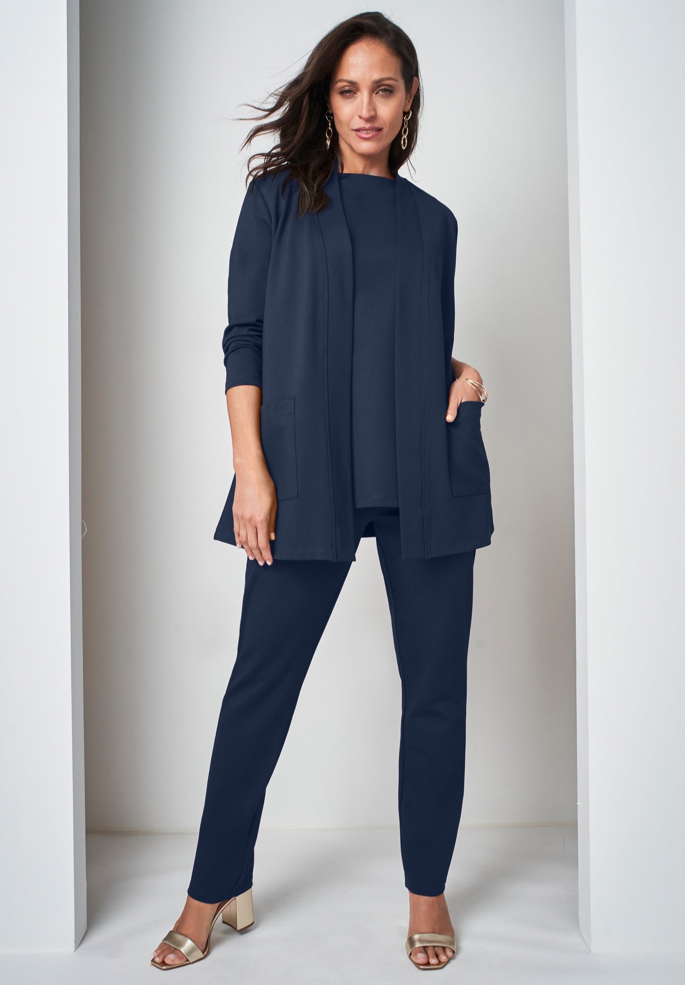 3 Piece Ponte Pant Set image number 0