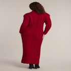 Cable Knit Sweater Maxi Dress image number 1