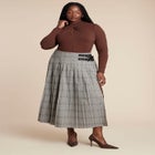 Keyhole Twist Drape Top image number null