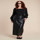 Draped Cuff Top image number null