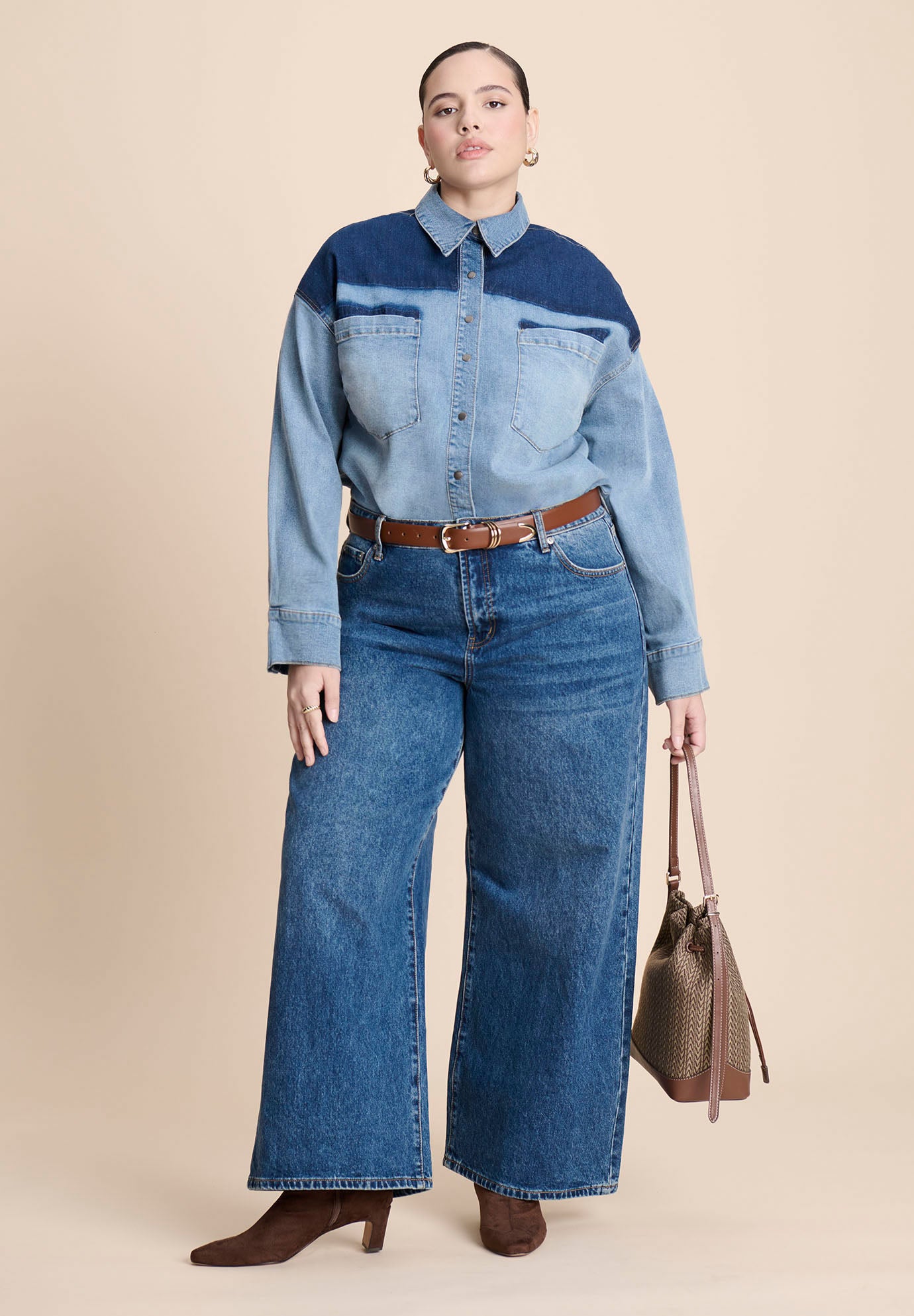 Denim Trucker Shirt image number 4