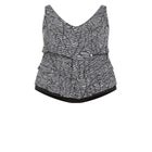 Pia V-Tiered Print 1 Piece image number null