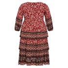 Faye Tiered Maxi Dress image number null