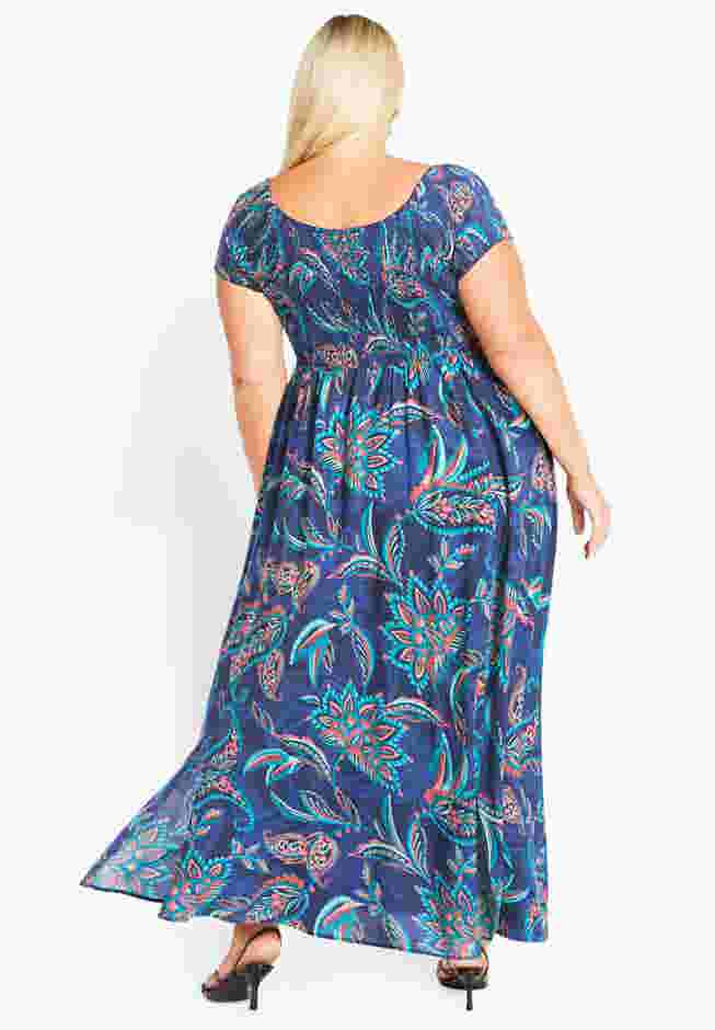 Raelynn Shirred Bodice Dress image number 1