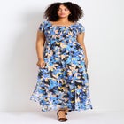 Raelynn Shirred Bodice Dress image number null