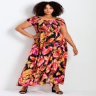 Raelynn Shirred Bodice Dress image number null