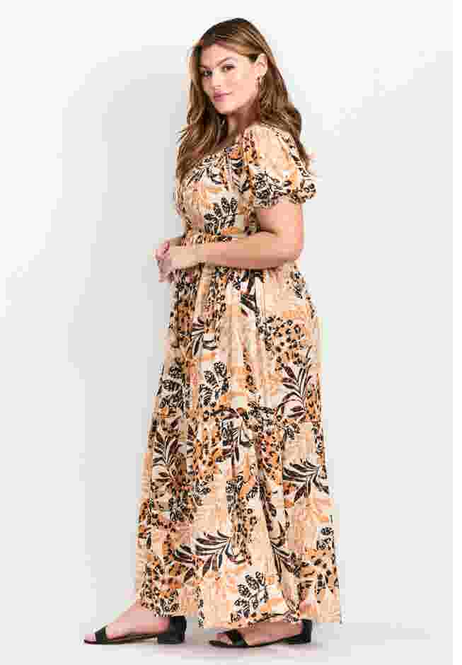 Sophia Shirred Bodice Maxi Dress image number 2