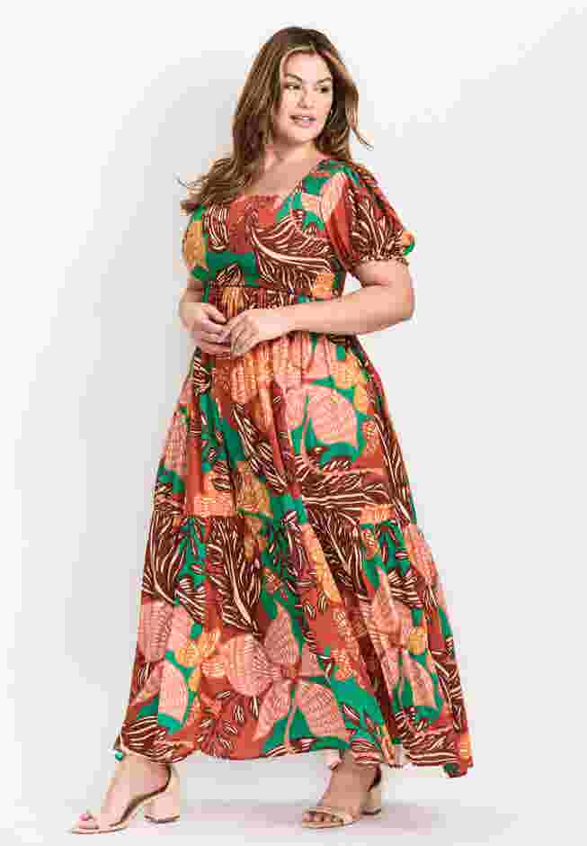 Sophia Shirred Bodice Maxi Dress image number 2