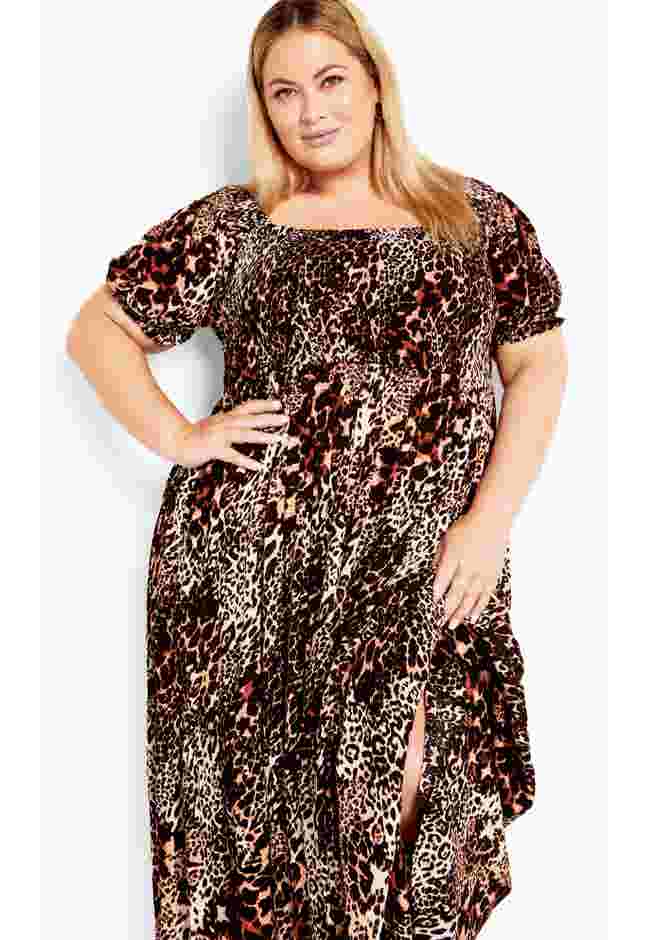 Sophia Shirred Bodice Maxi Dress image number 0